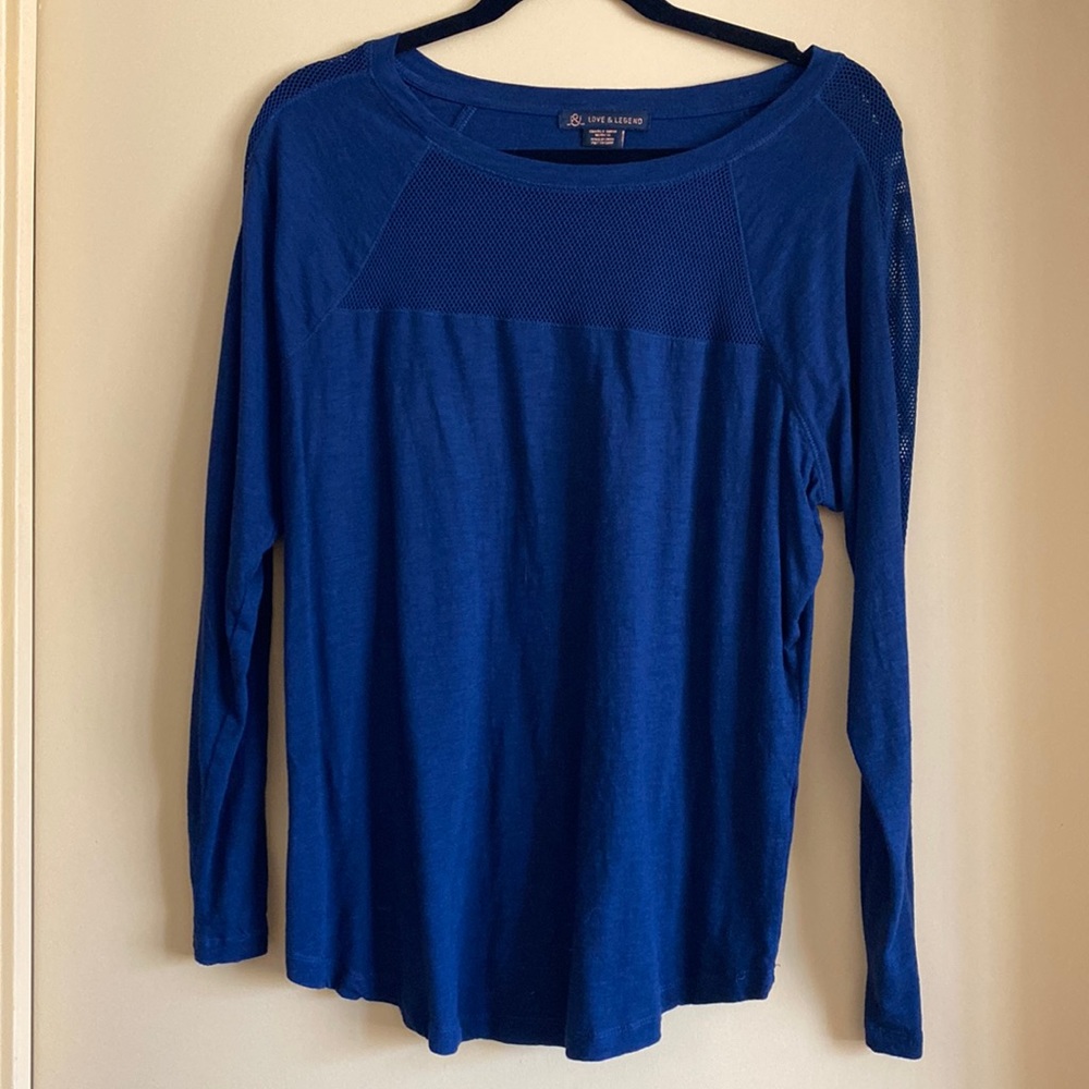 Love&legend blue top 0X